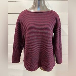 ❤️Louve Striped Knit Sweater - Size S/P